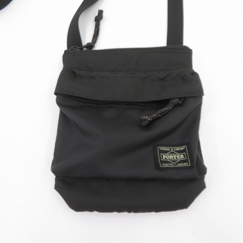 PORTER | ポーター PORTER FORCE SHOULDER POUCH ショルダーバッグ 05461 ブラック【瀬戸大橋店】