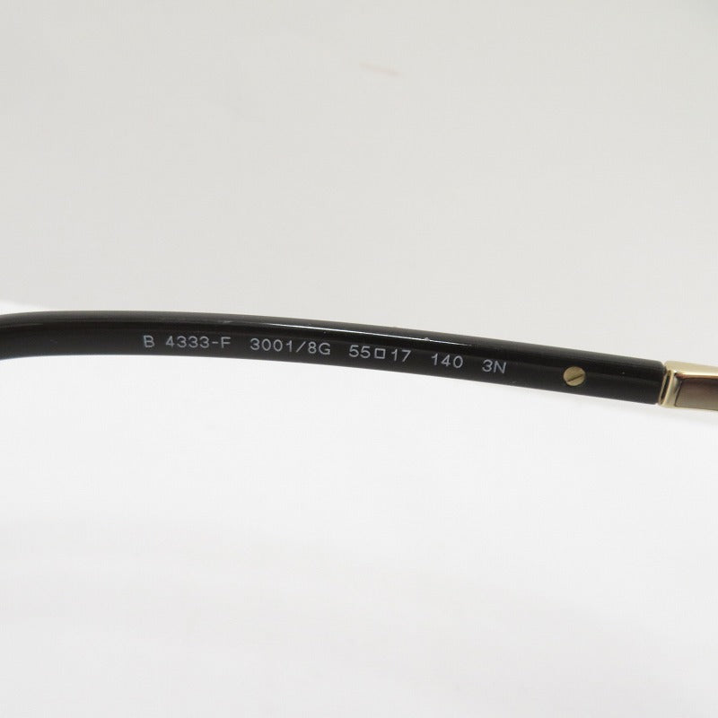 BURBERRY | バーバリー サングラス B4333-F サイズ：55□17 140 ブラック【瀬戸大橋店】