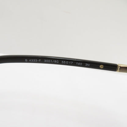 BURBERRY | バーバリー サングラス B4333-F サイズ：55□17 140 ブラック【瀬戸大橋店】