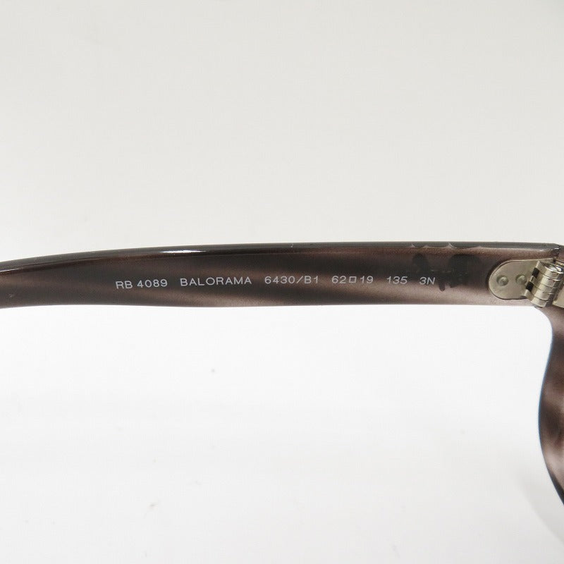 RAY BAN | レイバン BALORAMA サングラス RB4089 サイズ：62□19 135 ブラック【瀬戸大橋店】