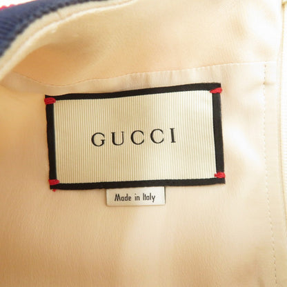 GUCCI | グッチ インターロッキングG パールボタン ワンピース ドレス 475850 ZHN88 アイボリー サイズ：44【瀬戸大橋店】