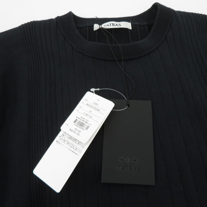 TATRAS | タトラス TESEO 半袖Ｔシャツ MCKZ0567053588 ブラック サイズ：3【瀬戸大橋店】