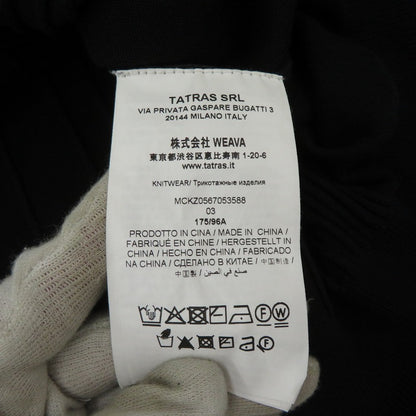 TATRAS | タトラス TESEO 半袖Ｔシャツ MCKZ0567053588 ブラック サイズ：3【瀬戸大橋店】