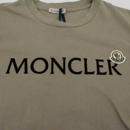 MONCLER | モンクレール 25年製 半袖Ｔシャツ K10918C00075 ベージュ サイズ：S【瀬戸大橋店】