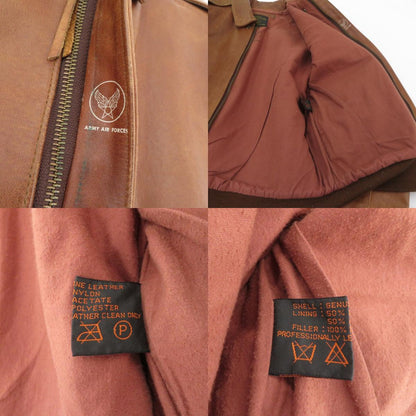 The REAL McCOY'S | ザリアルマッコイズ B-McCOY'S フライトジャケット ミリタリーコート W535.A.C.27798 ブラウン サイズ：40【瀬戸大橋店】