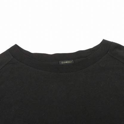 COMOLI | コモリ THINコットンクルーネック 26AW 長袖Ｔシャツ E03-05026 ブラック サイズ：2【瀬戸大橋店】