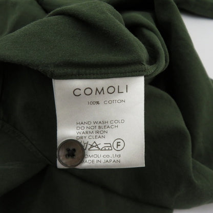 COMOLI | コモリ コモリシャツ 長袖シャツ I01-02001 グリーン サイズ：2【瀬戸大橋店】