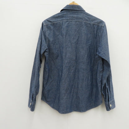 SUGAR CANE | シュガーケーン BLUE CHAMBRAY WORK SHIRT 長袖シャツ SC27850 ブルー サイズ：S【瀬戸大橋店】