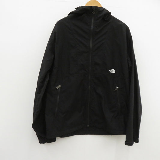 THE NORTH FACE | ザ・ノースフェイス Compact Jacket ナイロンジャケット NP71830 ブラック サイズ：L【瀬戸大橋店】