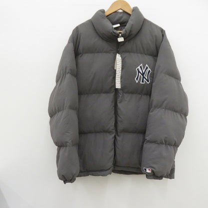 GENUINE MERCHANDISE ニューヨークヤンキース 中綿ジャケット MB14779 グレー サイズ：L【瀬戸大橋店】