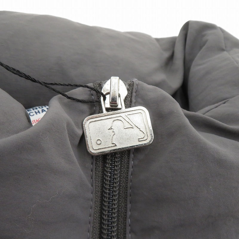 GENUINE MERCHANDISE ニューヨークヤンキース 中綿ジャケット MB14779 グレー サイズ：L【瀬戸大橋店】