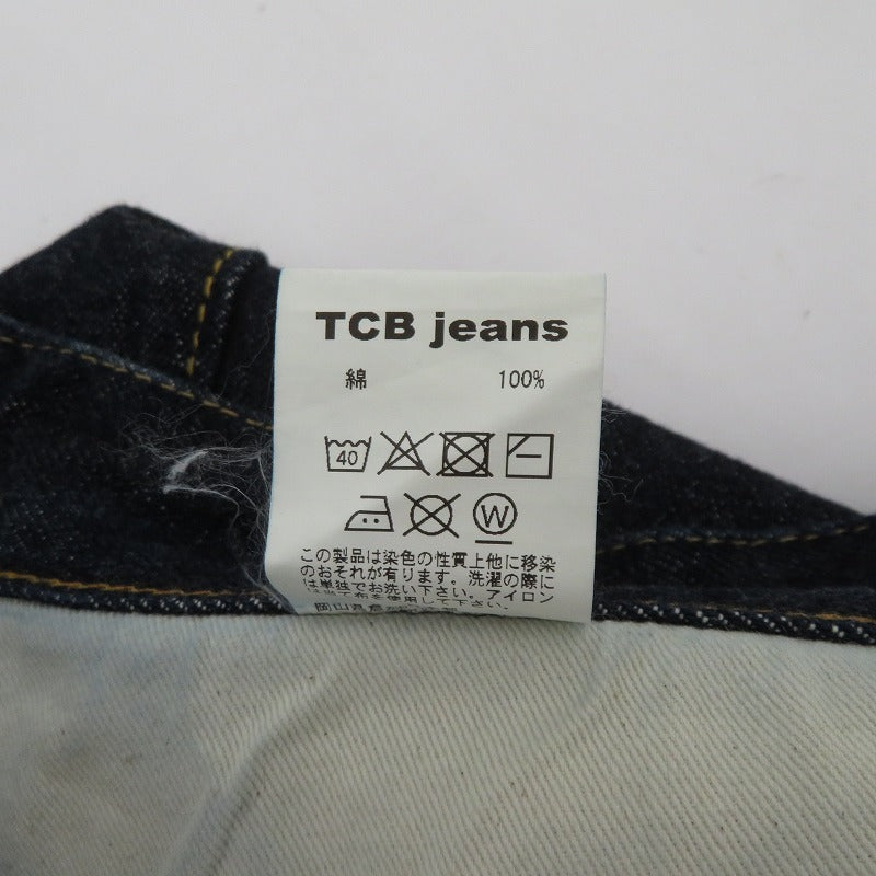 TCB JEANS | ティーシービ 30's Jeans デニムパンツ ネイビー サイズ：36【瀬戸大橋店】
