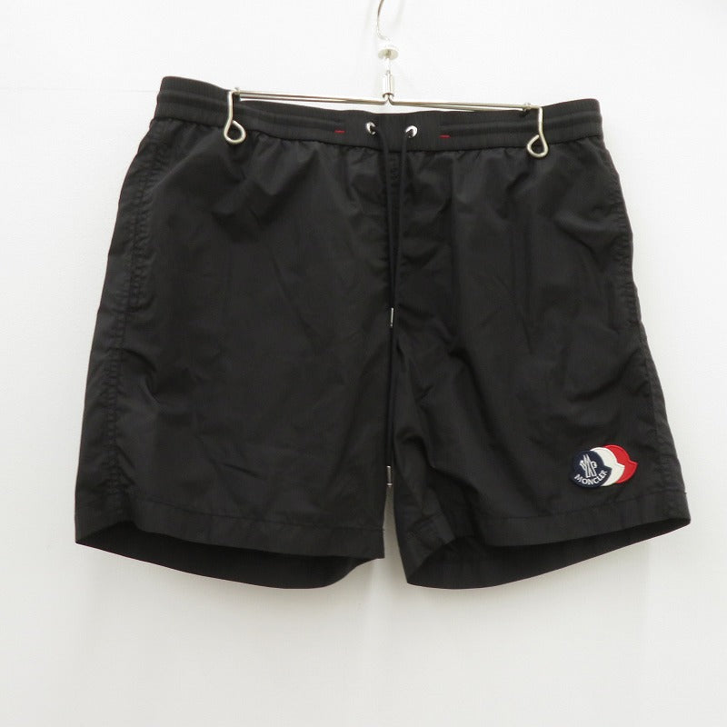 MONCLER | モンクレール 26年製 ショートパンツ L10912C00017 ブラック サイズ：L【瀬戸大橋店】