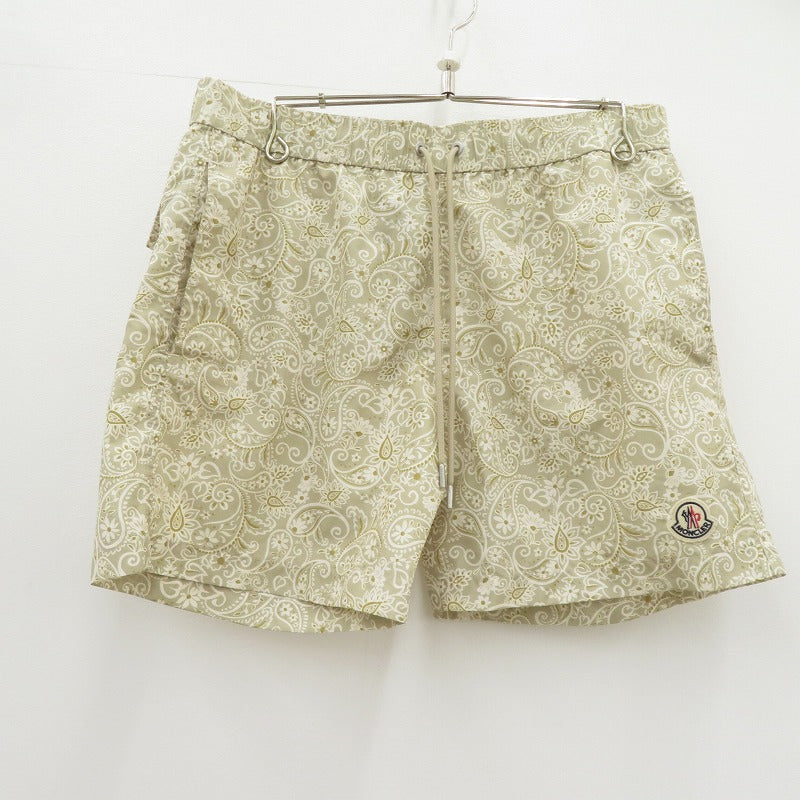 MONCLER | モンクレール 26年製 ショートパンツ L10912C00009 ベージュ サイズ：M【瀬戸大橋店】