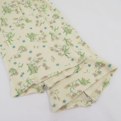 Jieda | ジエダ FLOWER WAFFLE PANTS 花柄 パンツ JIE-22W-PT14-A ベージュ サイズ：1【瀬戸大橋店】