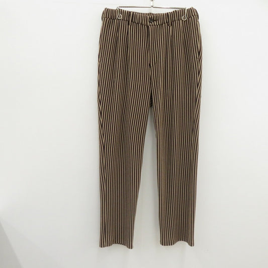 Jieda | ジエダ RIPPLE TAPERED PANTS パンツ JIE-21S-PT05 ブラウン サイズ：1【瀬戸大橋店】