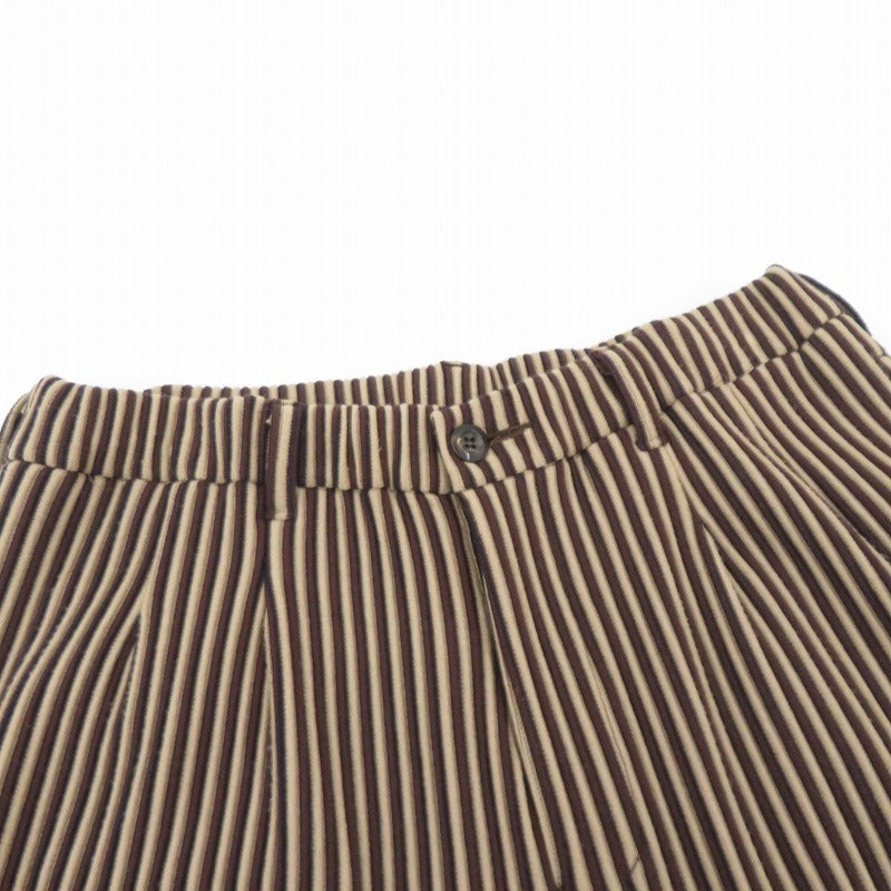 Jieda | ジエダ RIPPLE TAPERED PANTS パンツ JIE-21S-PT05 ブラウン サイズ：1【瀬戸大橋店】