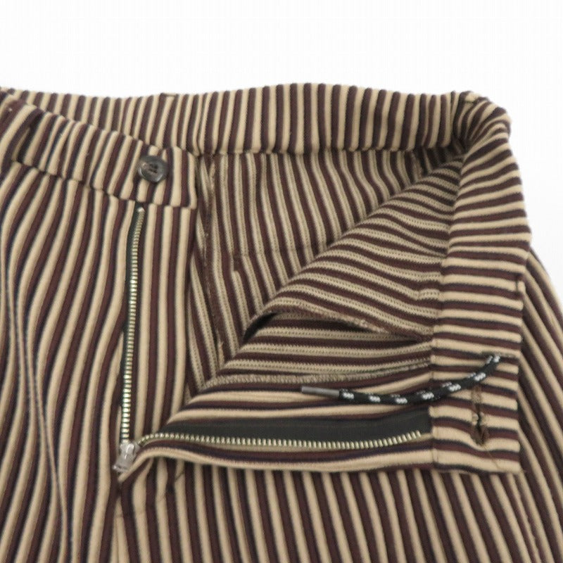 Jieda | ジエダ RIPPLE TAPERED PANTS パンツ JIE-21S-PT05 ブラウン サイズ：1【瀬戸大橋店】