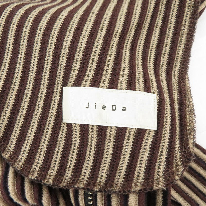 Jieda | ジエダ RIPPLE TAPERED PANTS パンツ JIE-21S-PT05 ブラウン サイズ：1【瀬戸大橋店】