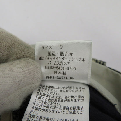 Pal'las Palace | パラスパレス 千鳥柄 パンツ サイズ：0 ブラック【瀬戸大橋店】