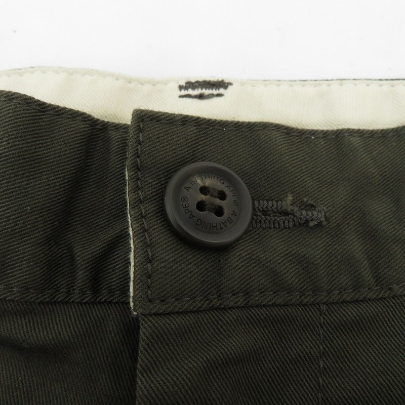 A BATHING APE | アベイシングエイプ ショートパンツ カーキ サイズ：M【瀬戸大橋店】