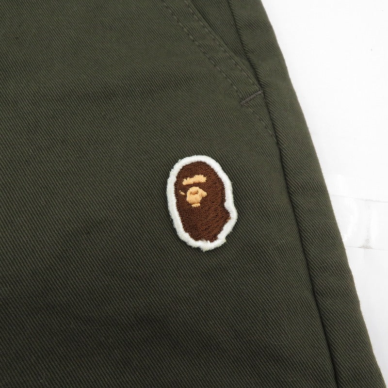 A BATHING APE | アベイシングエイプ ショートパンツ カーキ サイズ：M【瀬戸大橋店】