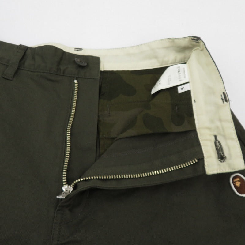 A BATHING APE | アベイシングエイプ ショートパンツ カーキ サイズ：M【瀬戸大橋店】