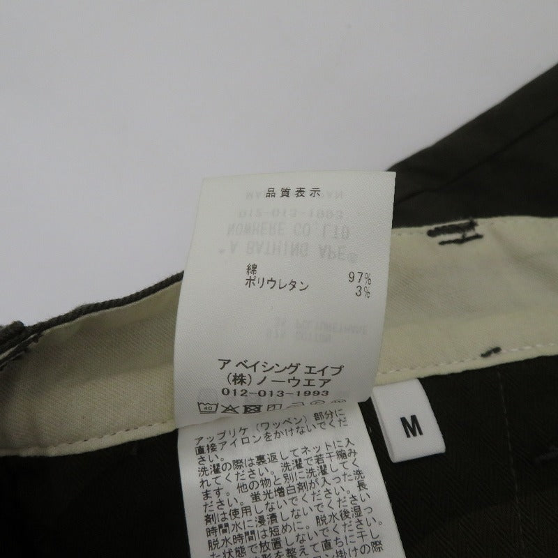 A BATHING APE | アベイシングエイプ ショートパンツ カーキ サイズ：M【瀬戸大橋店】
