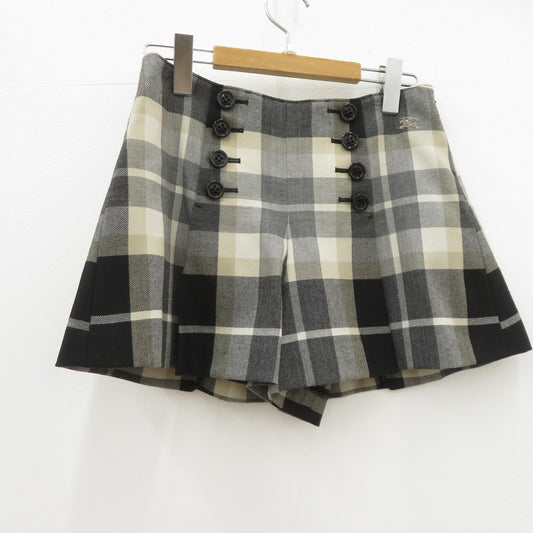 BURBERRY BLUE LABEL | バーバリーブルーレーベル チェック柄 ショートパンツ マルチカラー サイズ：36【瀬戸大橋店】