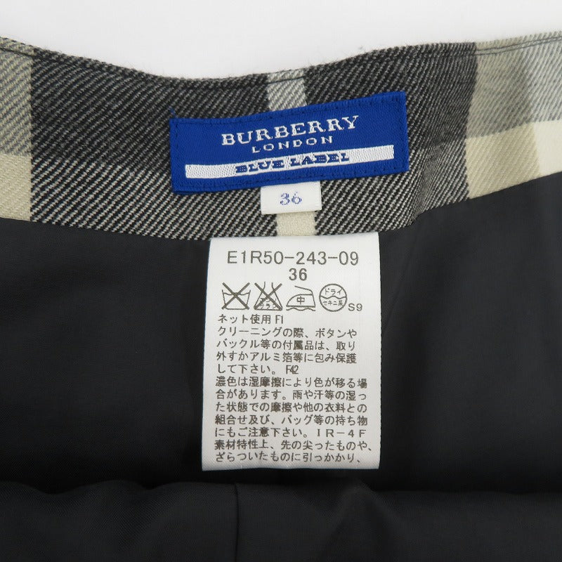 BURBERRY BLUE LABEL | バーバリーブルーレーベル チェック柄 ショートパンツ マルチカラー サイズ：36【瀬戸大橋店】