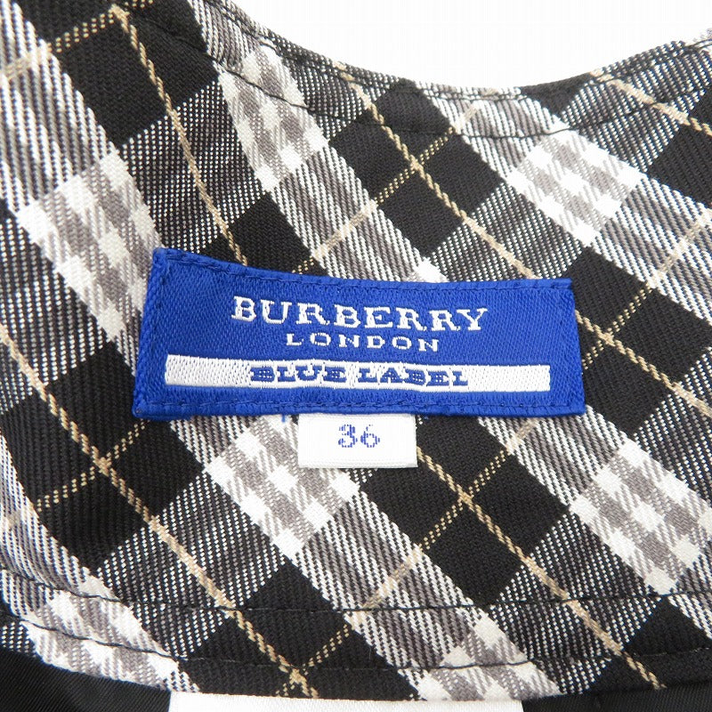 BURBERRY BLUE LABEL | バーバリーブルーレーベル ショートパンツ ブラック サイズ：36【瀬戸大橋店】