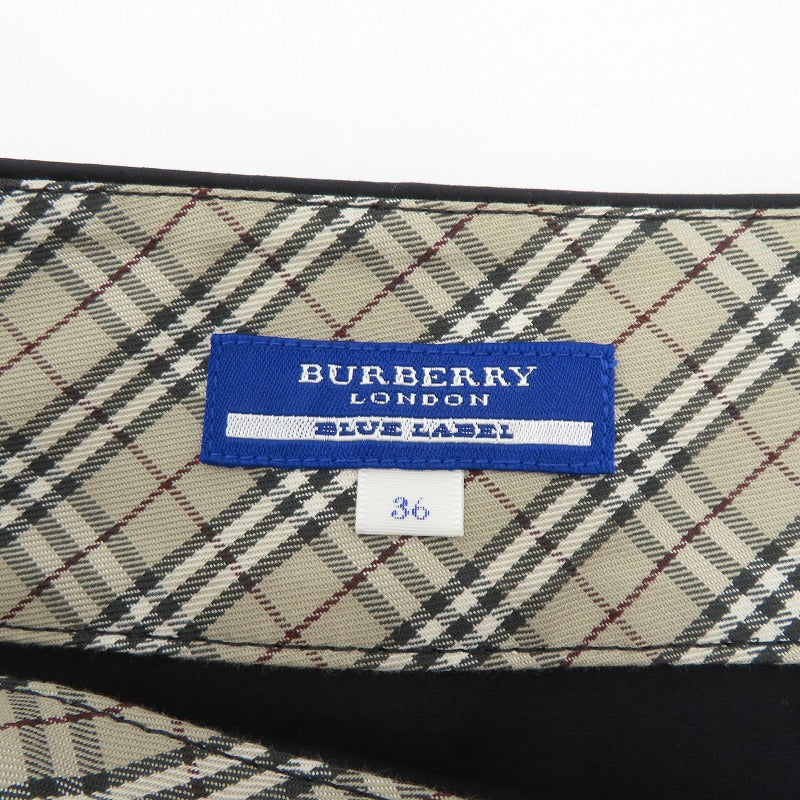 BURBERRY BLUE LABEL | バーバリーブルーレーベル ショートパンツ ダークネイビー サイズ：36【瀬戸大橋店】