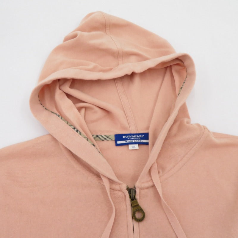 BURBERRY BLUE LABEL | バーバリーブルーレーベル パーカー ピンク サイズ：38【瀬戸大橋店】