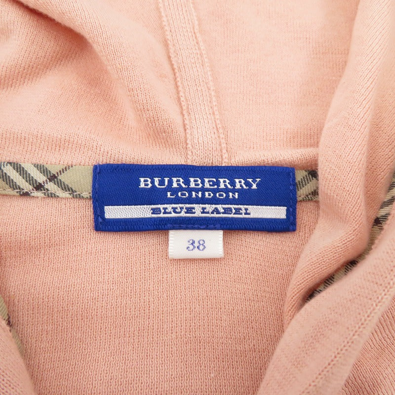 BURBERRY BLUE LABEL | バーバリーブルーレーベル パーカー ピンク サイズ：38【瀬戸大橋店】
