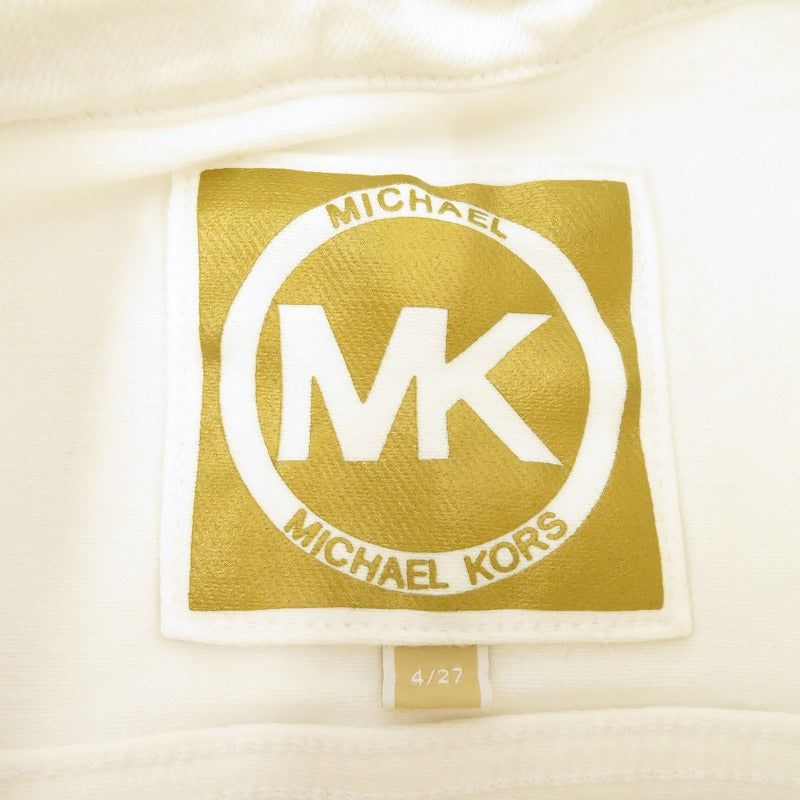 Michael Kors | マイケルコース チェーン付き デニムドレス ワンピース サイズ：4/27 ホワイト【瀬戸大橋店】