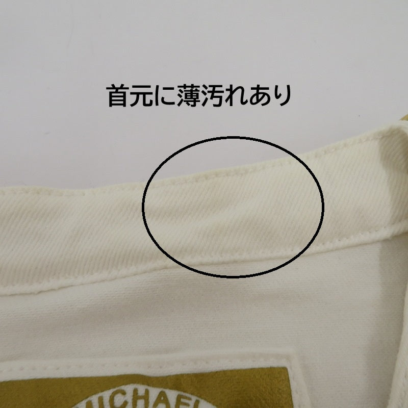 Michael Kors | マイケルコース チェーン付き デニムドレス ワンピース サイズ：4/27 ホワイト【瀬戸大橋店】