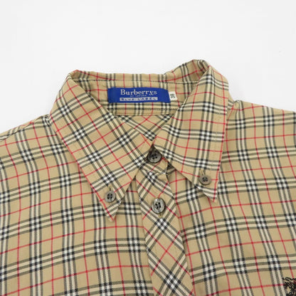 BURBERRY BLUE LABEL | バーバリーブルーレーベル チェック柄 長袖シャツ ベージュ サイズ：38【瀬戸大橋店】
