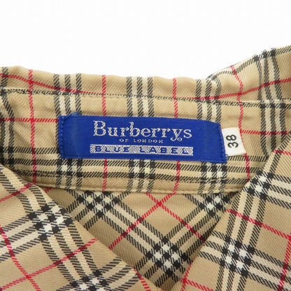 BURBERRY BLUE LABEL | バーバリーブルーレーベル チェック柄 長袖シャツ ベージュ サイズ：38【瀬戸大橋店】