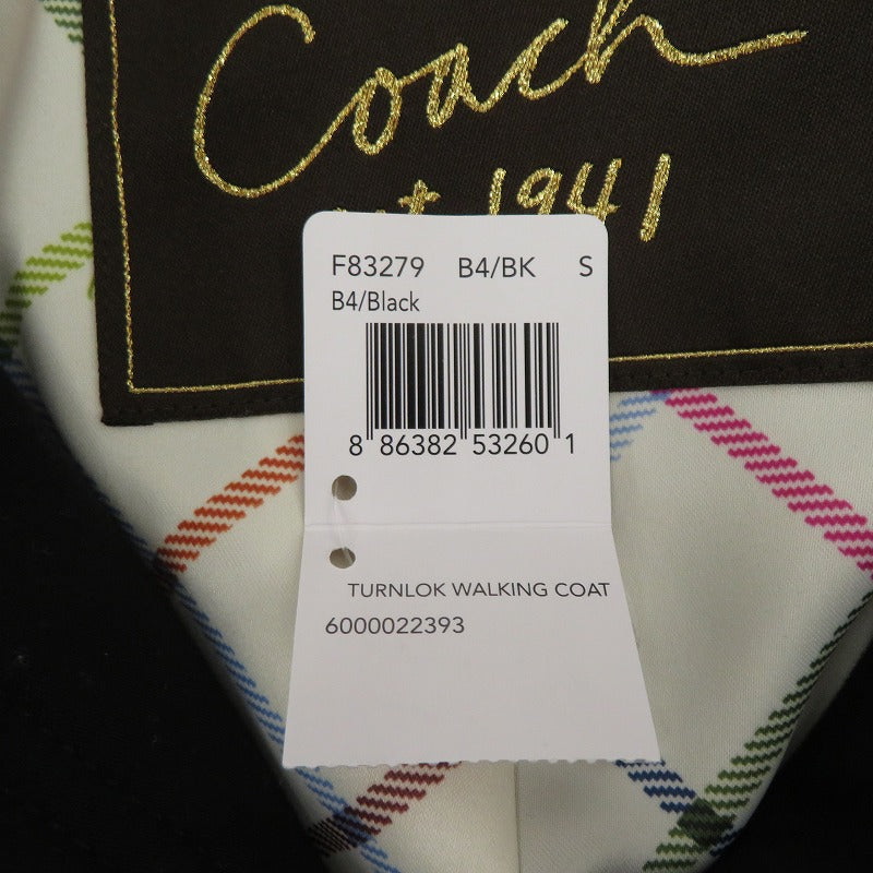 COACH | コーチ コート その他アウター ブラック サイズ：S【瀬戸大橋店】