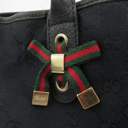GUCCI | グッチ GGキャンバス　プリンシー トートバッグ 163805・2123 ブラック【瀬戸大橋店】