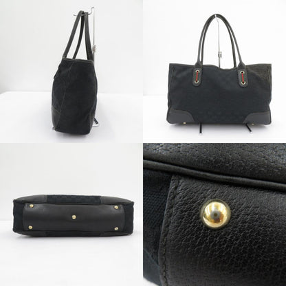 GUCCI | グッチ GGキャンバス　プリンシー トートバッグ 163805・2123 ブラック【瀬戸大橋店】