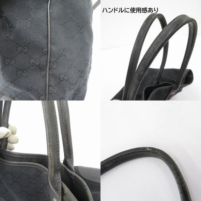GUCCI | グッチ GGキャンバス　プリンシー トートバッグ 163805・2123 ブラック【瀬戸大橋店】