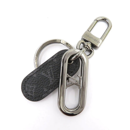 LOUIS VUITTON | ルイ・ヴィトン モノグラム エクリプス キーホルダー・LV シグネチャー チェーン キーホルダー M00927 シルバー×ブラック【瀬戸大橋店】