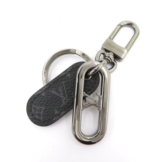 LOUIS VUITTON | ルイ・ヴィトン モノグラム エクリプス キーホルダー・LV シグネチャー チェーン キーホルダー M00927 シルバー×ブラック【瀬戸大橋店】