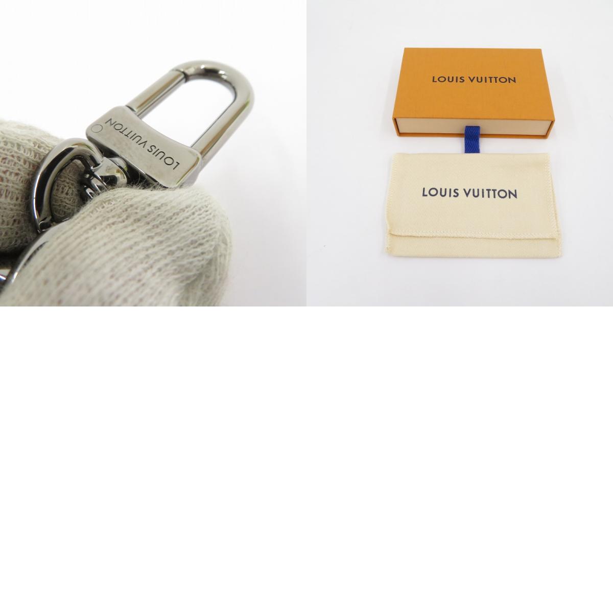 LOUIS VUITTON | ルイ・ヴィトン モノグラム エクリプス キーホルダー・LV シグネチャー チェーン キーホルダー M00927 シルバー×ブラック【瀬戸大橋店】