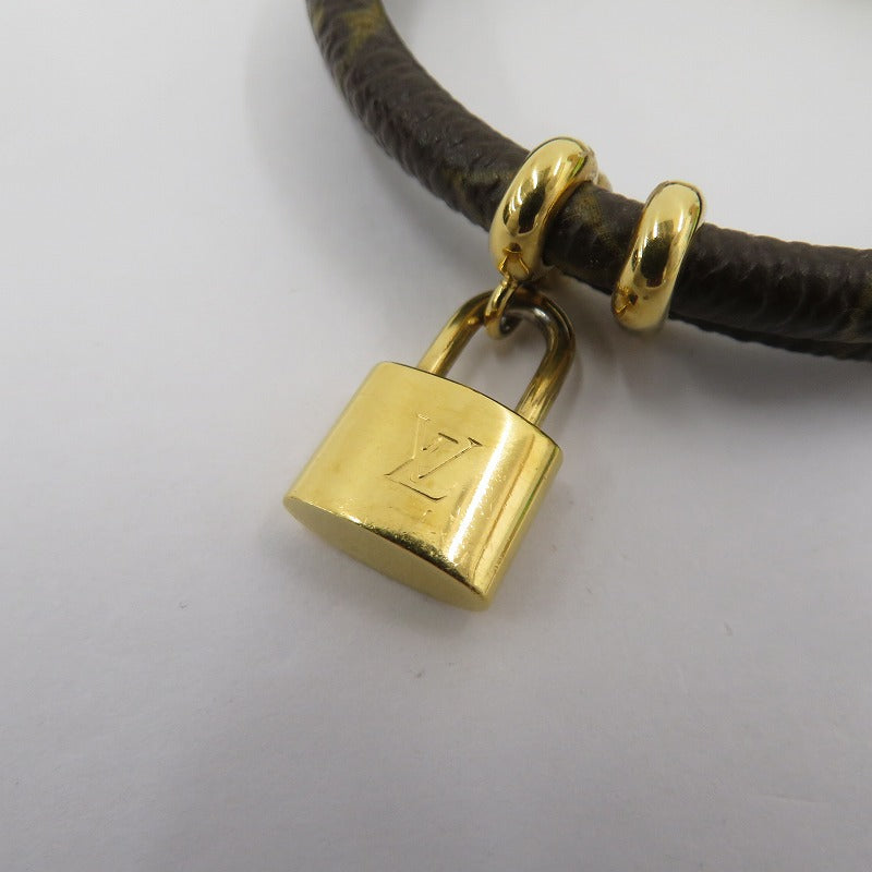 LOUIS VUITTON | ルイ・ヴィトン モノグラム ブラスレ・キープイット トゥワイス ブレスレット M6640F ブラウン【瀬戸大橋店】