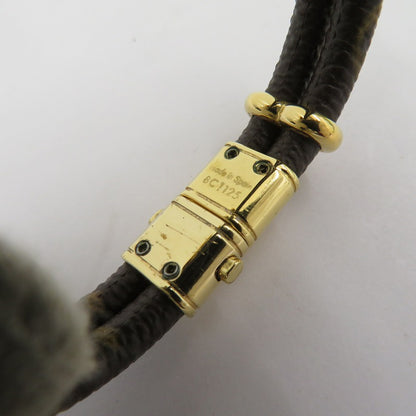 LOUIS VUITTON | ルイ・ヴィトン モノグラム ブラスレ・キープイット トゥワイス ブレスレット M6640F ブラウン【瀬戸大橋店】