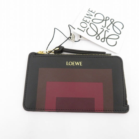 LOEWE | ロエベ ×アルバース コイン カード ホルダー フラグメントケース コインケース C643Z40XA7 ブラック【瀬戸大橋店】