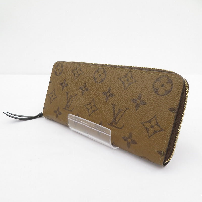 LOUIS VUITTON | ルイ・ヴィトン モノグラム リバース ポルトフォイユ・クレマンス 長財布 M82336 ブラウン【瀬戸大橋店】