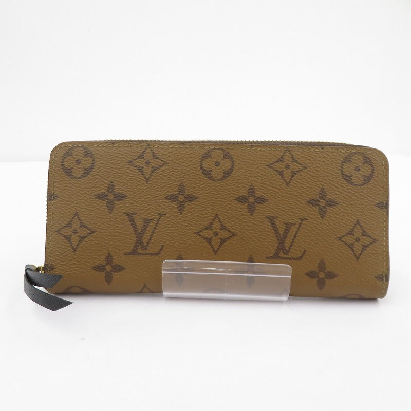 LOUIS VUITTON | ルイ・ヴィトン モノグラム リバース ポルトフォイユ・クレマンス 長財布 M82336 ブラウン【瀬戸大橋店】
